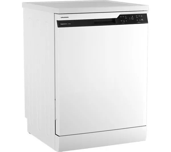 Grade A GRUNDIG GNFP3441W Full-size Dishwasher - White -BB6462