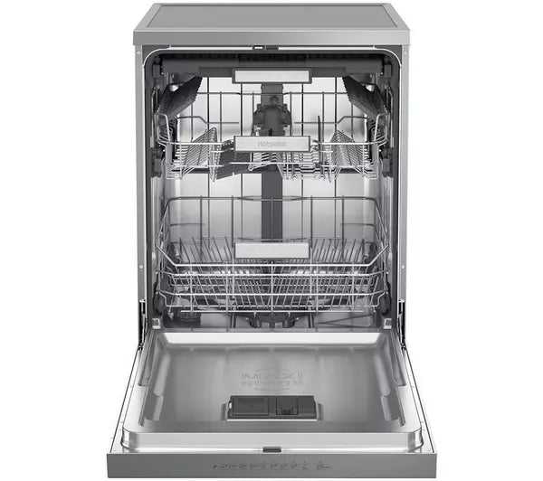 Grade A HOTPOINT Maxi Space H7F HP43 X UK Full-size Dishwasher - SilverBB6232