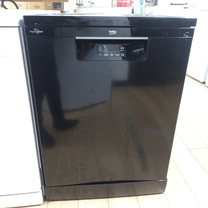 Grade A BEKO Pro Hygiene Intense BEK BDFN15420 B Full-size Dishwasher -Black  -BB6212