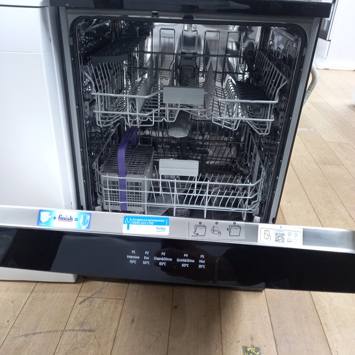 Grade A BEKO Pro Hygiene Intense BEK BDFN15420 B Full-size Dishwasher -Black  -BB6212