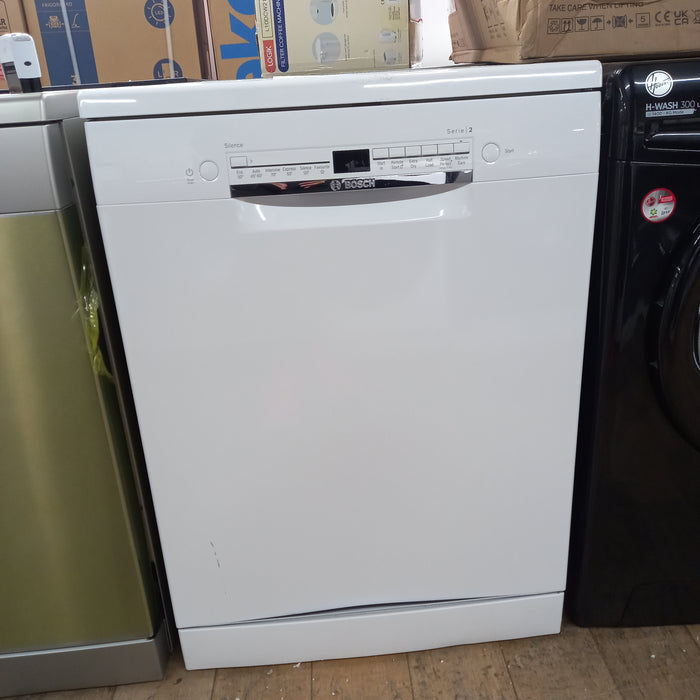 Grade A Bosch Series 2 SMS2HVW66G Wifi Connected Standard Dishwasher - White - E Rated BB6224