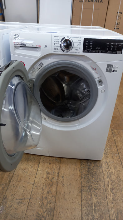 Grade A HOOVER H Wash 350 H3DPS4866TAMB-80 WiFi-enabled 8 kg Washer Dryer - White BB7700