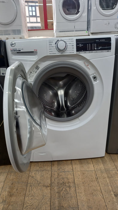 Grade A Hoover H3W58TE 8kg 1500 Spin Washing Machine with NFC Connection - White BB7711