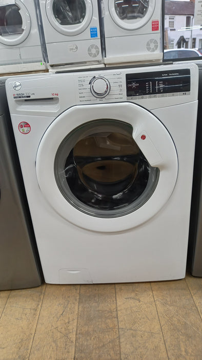 Grade A HOOVER H-Wash 300 H3W410TAE NFC 10 kg 1400 Spin Washing Machine - White BB7703