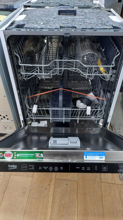 Grade A BEKO DIN15X20 Full-size Fully Integrated Dishwasher -BB7804