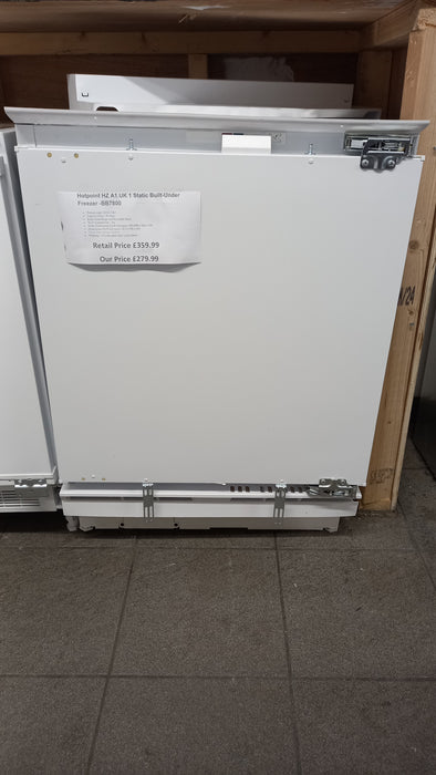 Grade A Hotpoint HZ A1.UK 1 Static Built-Under Freezer -BB7800