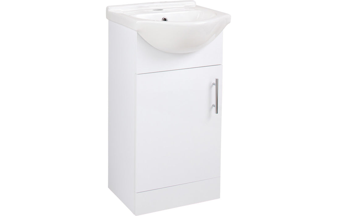 IKSTAR 450mm Floor Standing Basin Unit & Mirror Pack