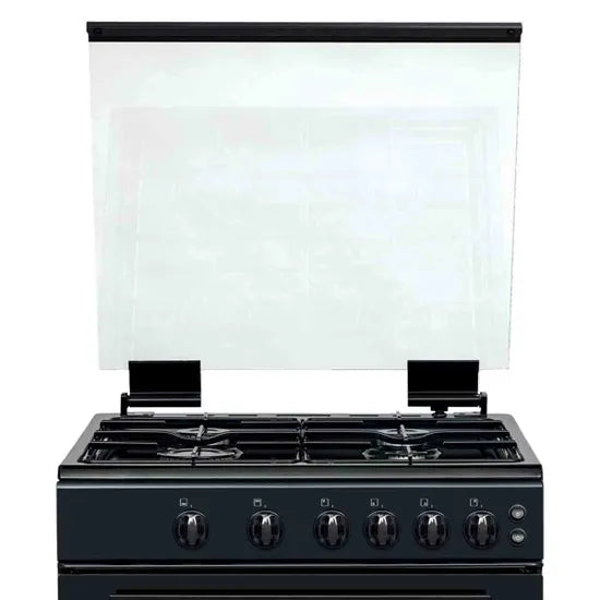 Statesman GDL60B 60CM DOUBLE OVEN GAS LIDDED COOKER BLACK