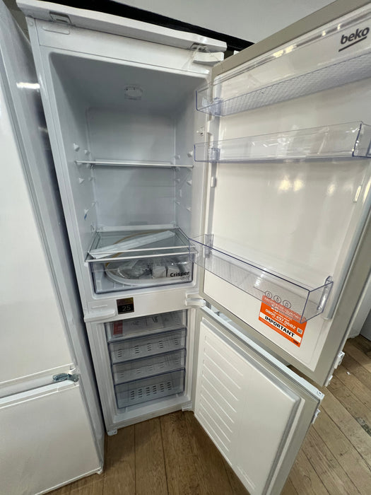 Grade A BEKO Pro BCFD450 Integrated 50/50 Fridge Freezer - Sliding Hinges BB9126