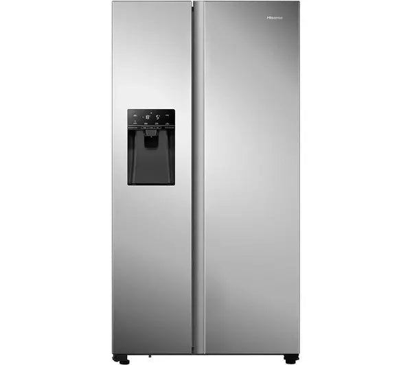 Grade A HISENSE PureFlat RS694N4TIE American-Style Fridge Freezer - Stainless Steel BB9612