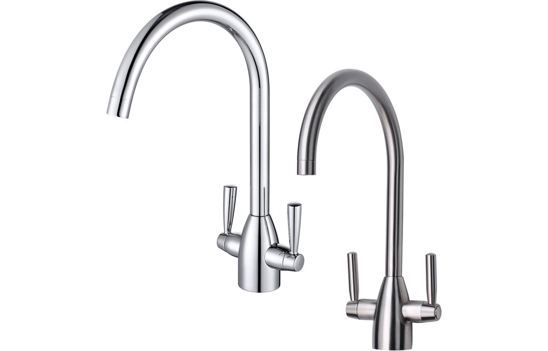 Prima Chelsea Dual Lever Mixer Tap - Chrome