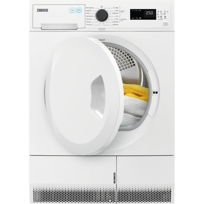 Zanussi ZDC72B49W Condenser Tumble Dryer -White