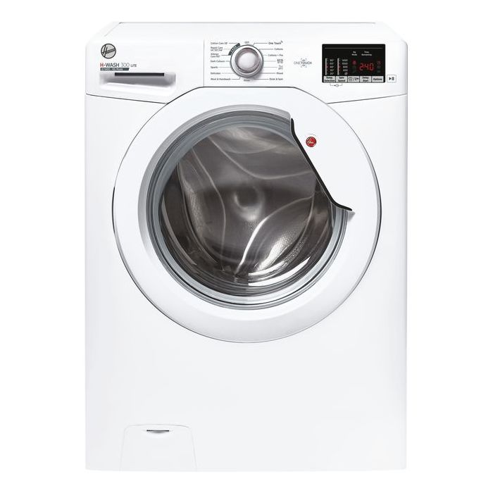 Grade A HOOVER H-Wash 300 H3W410TAE NFC 10 kg 1400 Spin Washing Machine - White BB7703