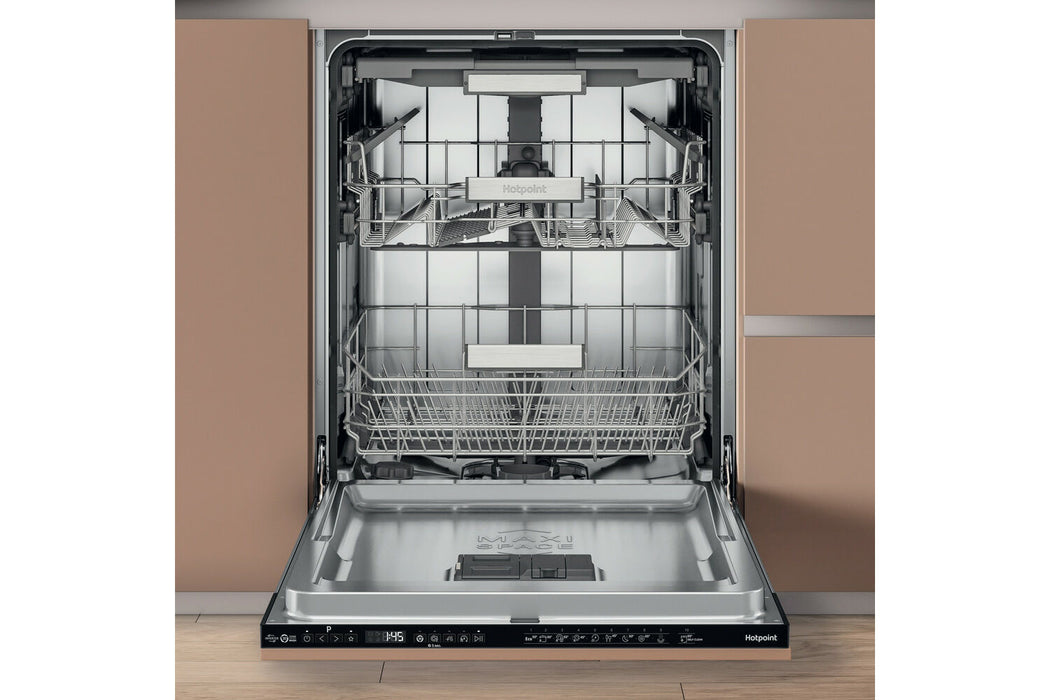 Grade A Hotpoint H7IHP42LUK Fully Integrated Standard Dishwasher - C Rated - BB7124