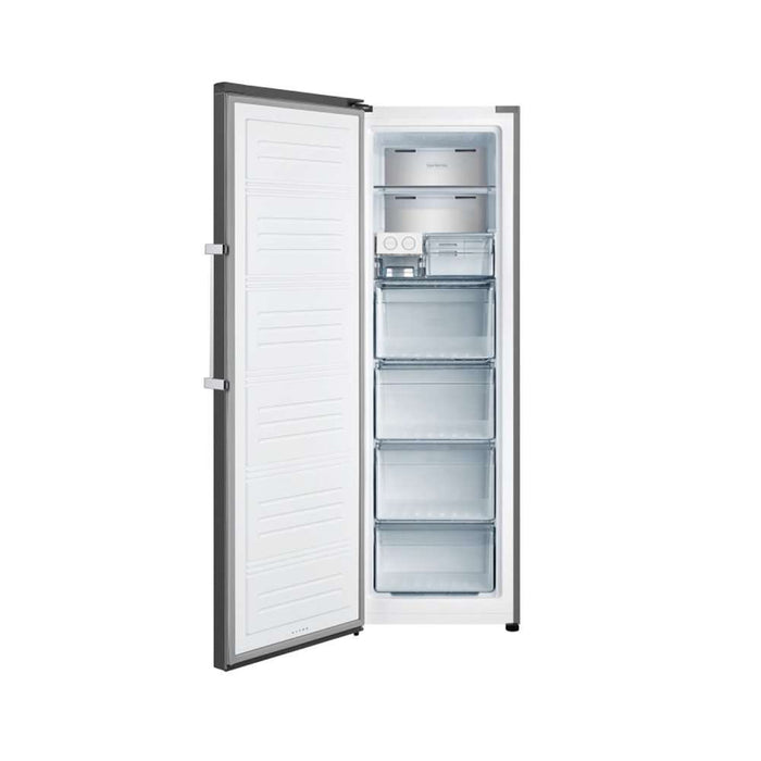 Teknix TH60TLBIX Black Single Door Larder, Total No Frost